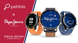 Pebble Collaborates with Pepe Jeans for Limited Edition Smartwatch