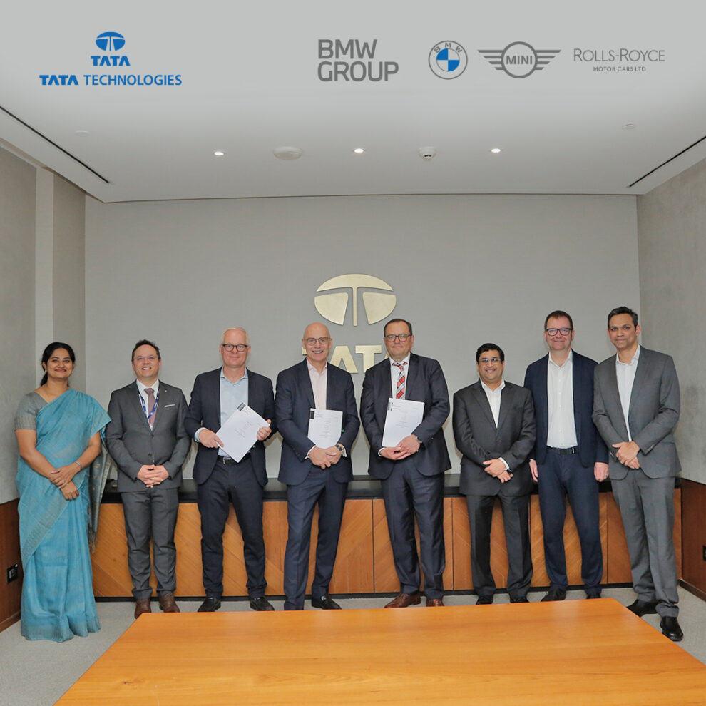 Tata Technologies and BMW Group to Establish Joint Venture in India