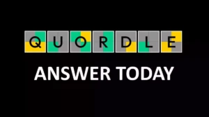 Today's Quordle Hints and Answers for April 12