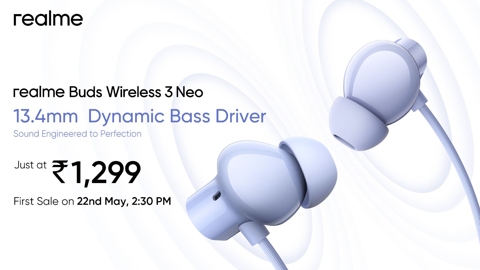 Realme to Launch Buds Wireless 3 Neo on May 22 for INR 1,299