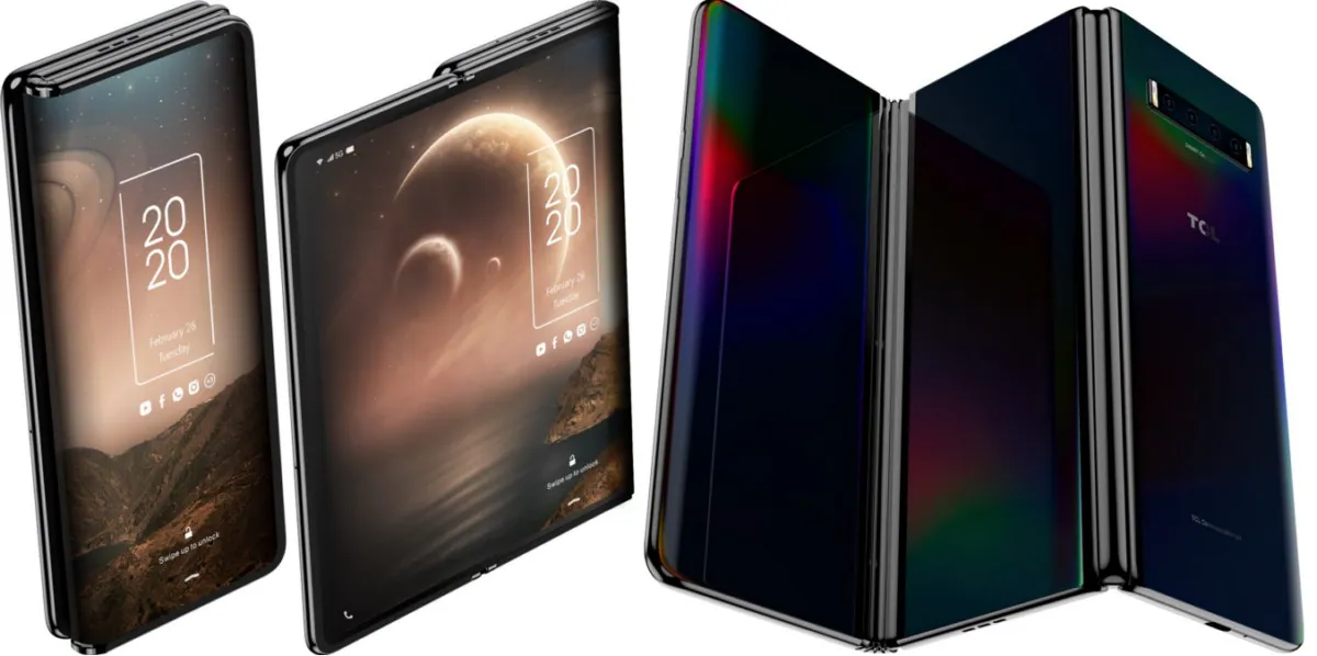 TCL Reveals World's First Tri-Foldable Smartphone