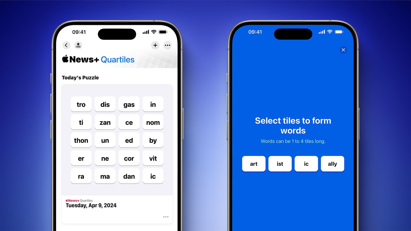 Your iPhone Just Got the New Puzzle Game Quartiles and More