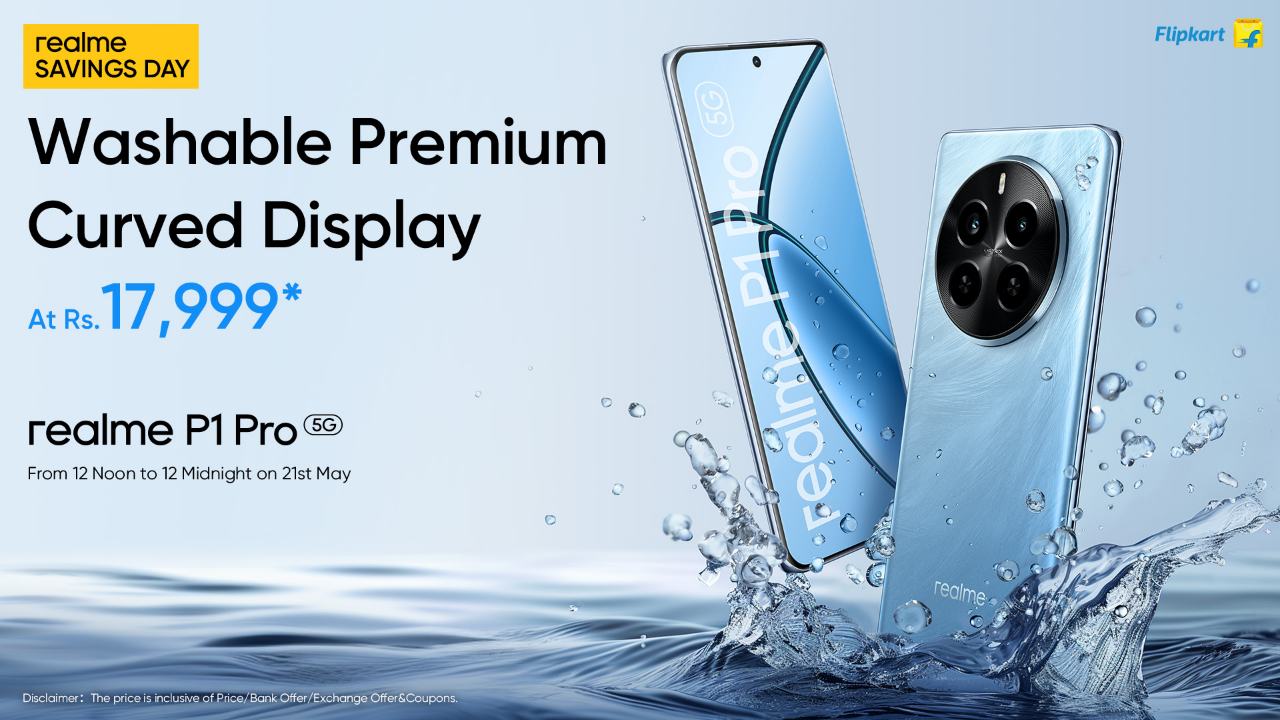 realme P1 Pro 5G to Go on Sale for INR 17,999 on realme Savings Day